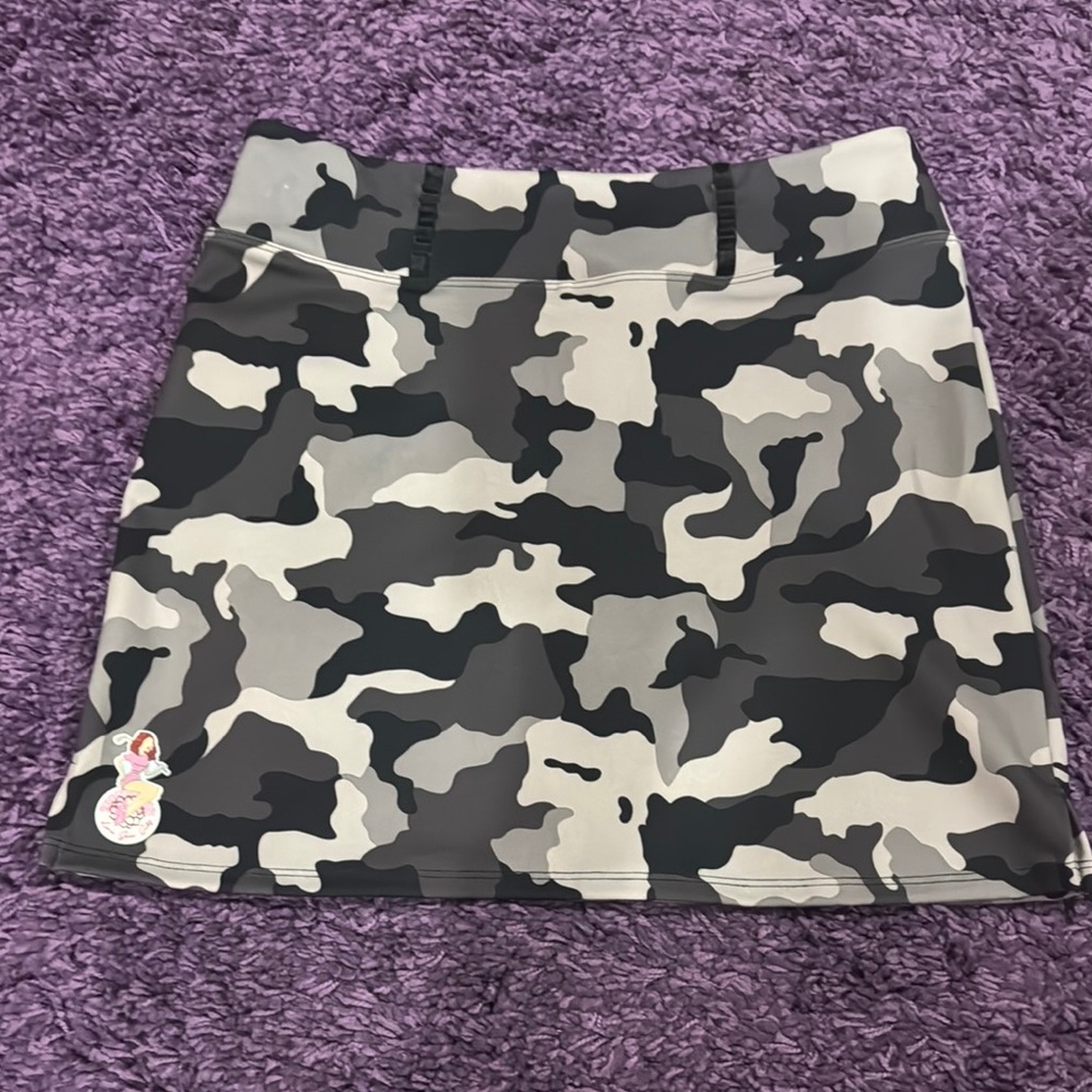 Lera Sam Miss Bad Ass Stryker Camo Golf Skirt